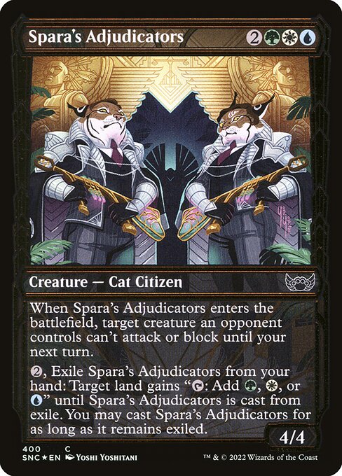 Spara's Adjudicators (400) [Streets of New Capenna] [Showcase]