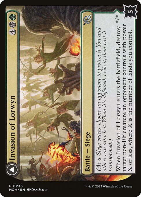 Invasion of Lorwyn // Winnowing Forces (236) [March of the Machine]