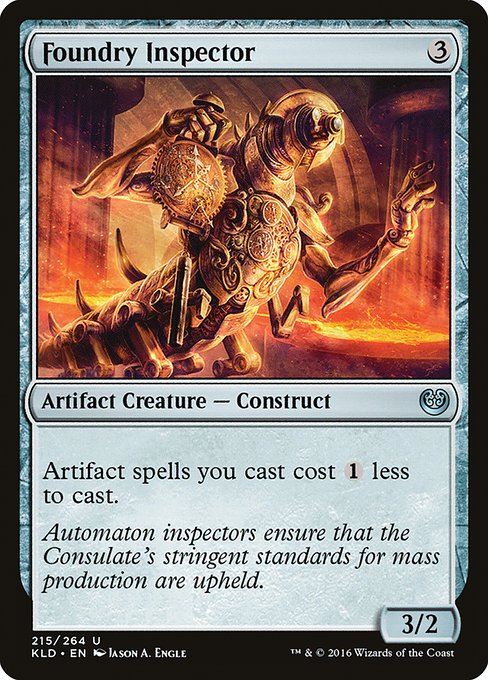 Foundry Inspector (215) [Kaladesh]