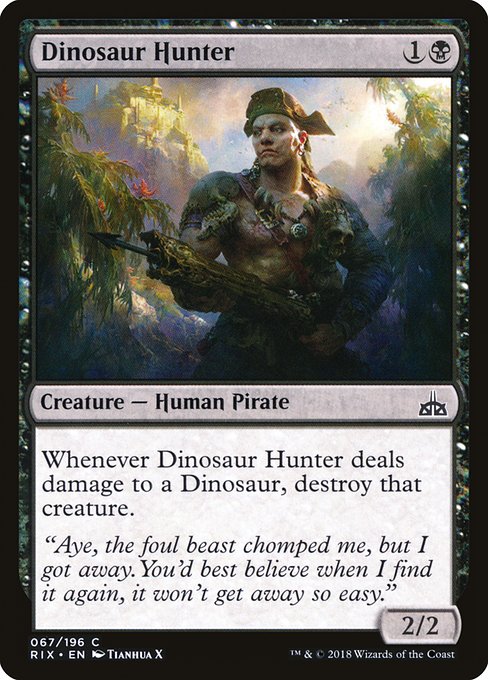 Dinosaur Hunter (67) [Rivals of Ixalan]