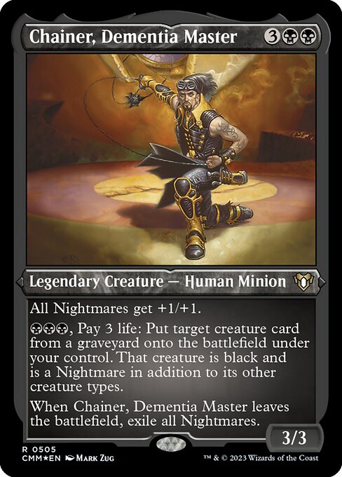 Chainer, Dementia Master (505) [Commander Masters]