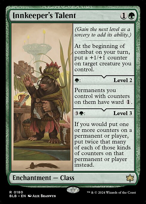 Innkeeper's Talent (180) [Bloomburrow]