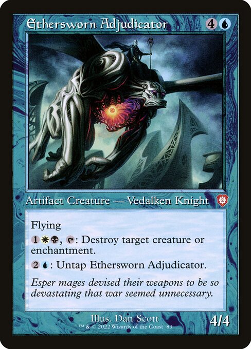 Ethersworn Adjudicator (83) [The Brothers' War Commander]