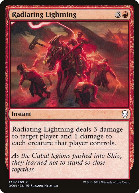 Radiating Lightning (138) [Dominaria]