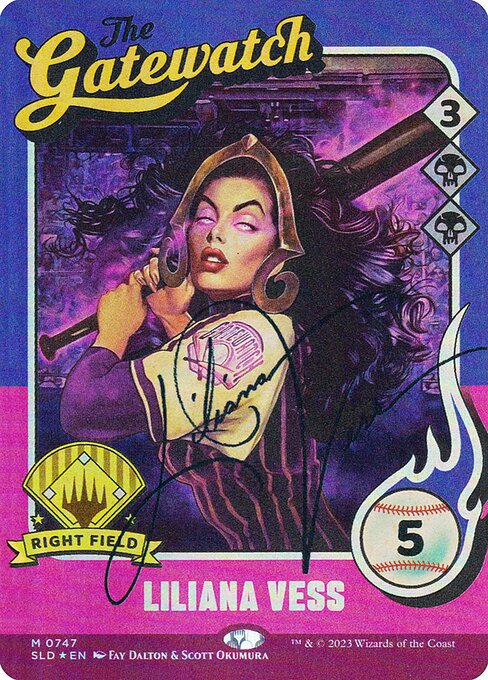 Liliana Vess // Liliana Vess (747) [Secret Lair Drop] [Full Art, Borderless]