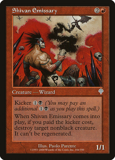 Shivan Emissary (166) [Invasion]