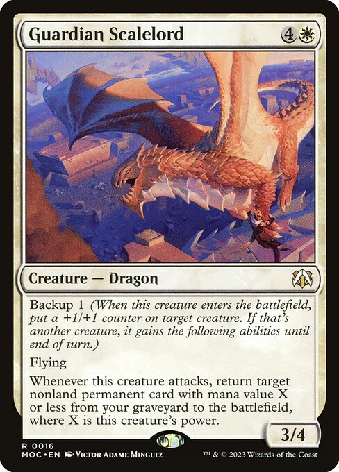 Guardian Scalelord (16) [March of the Machine Commander]