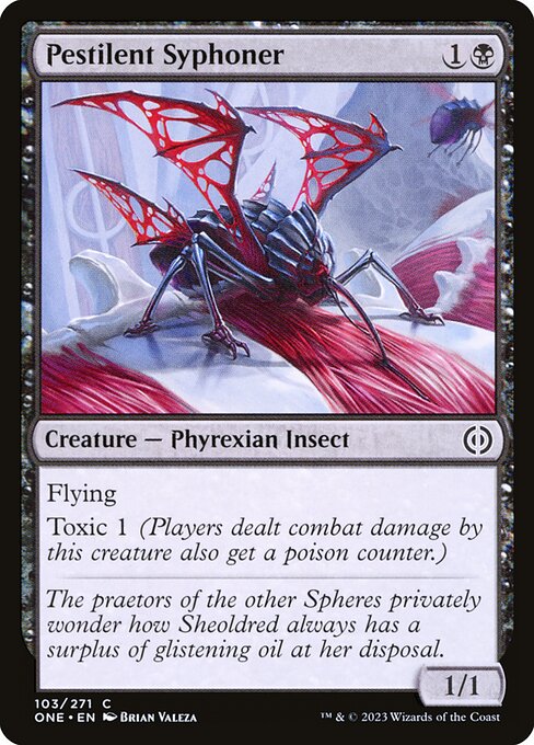 Pestilent Syphoner (103) [Phyrexia: All Will Be One]