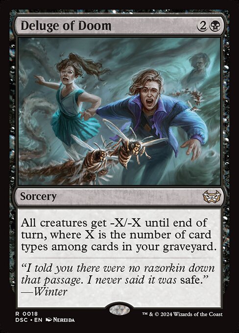 Deluge of Doom (18) [Duskmourn: House of Horror Commander]