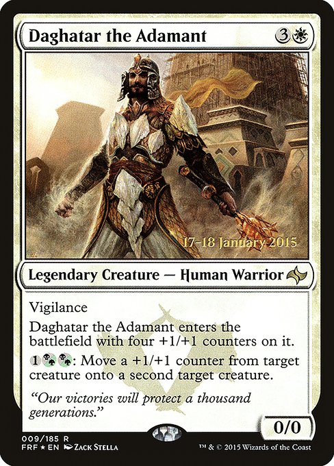 Daghatar the Adamant (9s) [Fate Reforged Promos]