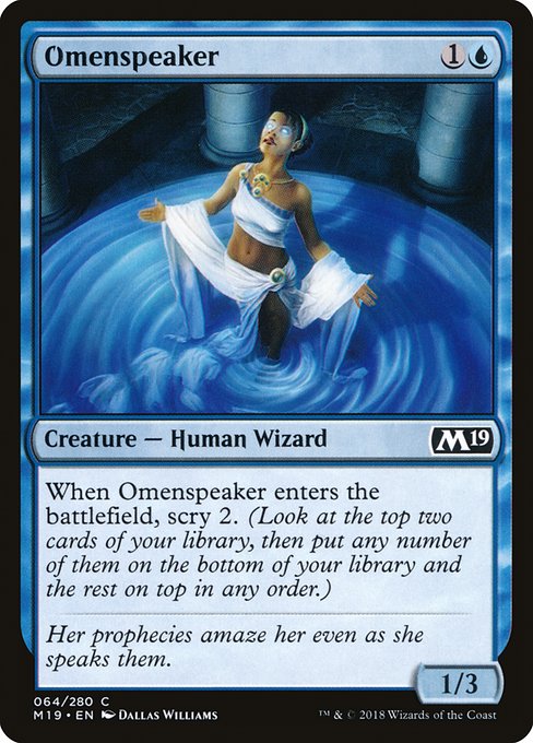 Omenspeaker (64) [Core Set 2019]