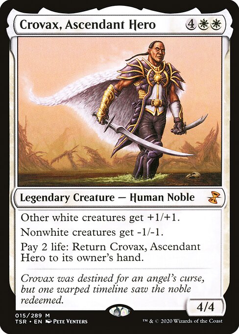 Crovax, Ascendant Hero (15) [Time Spiral Remastered]