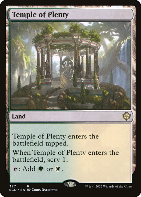 Temple of Plenty (327) [Starter Commander Decks]