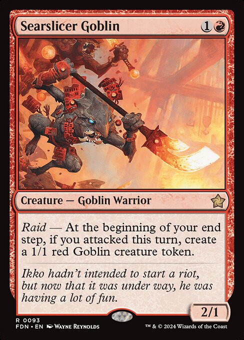 Searslicer Goblin (93) [Foundations]