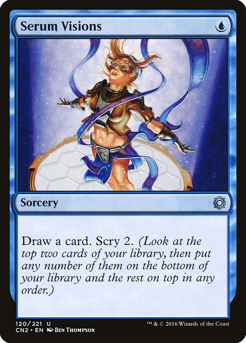 Serum Visions (120) [Conspiracy: Take the Crown]