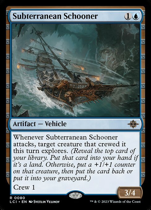 Subterranean Schooner (80) [The Lost Caverns of Ixalan]