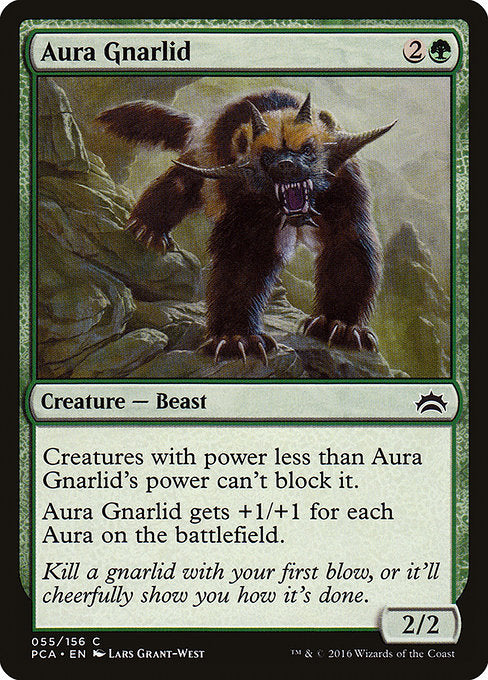 Aura Gnarlid (55) [Planechase Anthology]