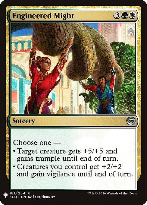 Engineered Might (KLD-181) [The List]
