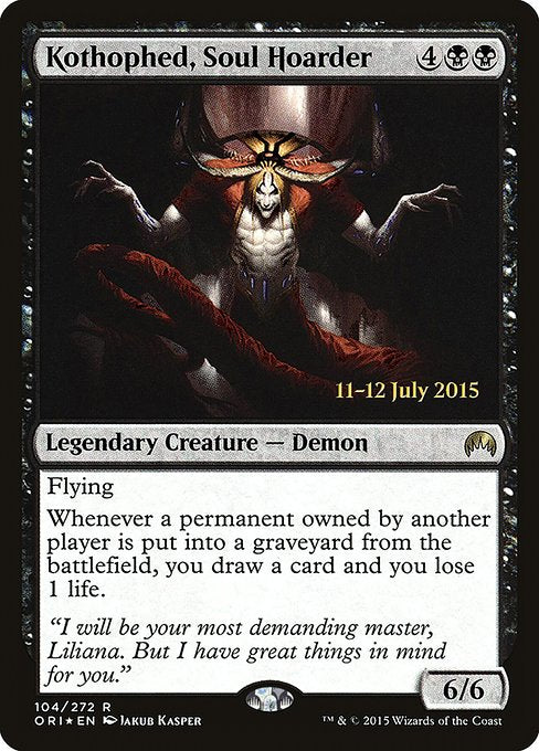 Kothophed, Soul Hoarder (104s) [Magic Origins Promos]