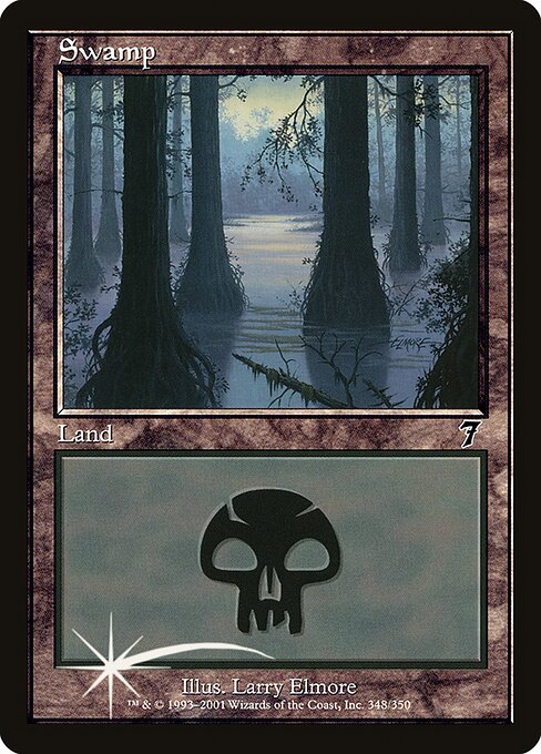 Swamp (348★) [Seventh Edition]