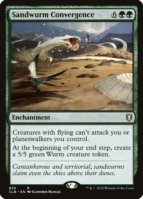 Sandwurm Convergence (833) [Commander Legends: Battle for Baldur's Gate]