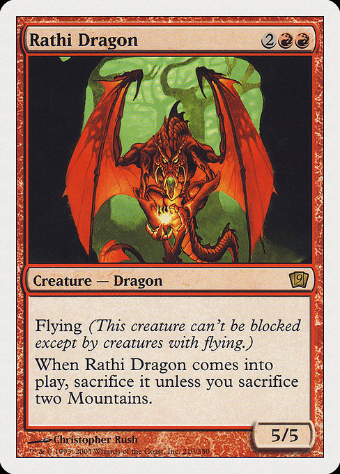 Rathi Dragon (210) [Ninth Edition]