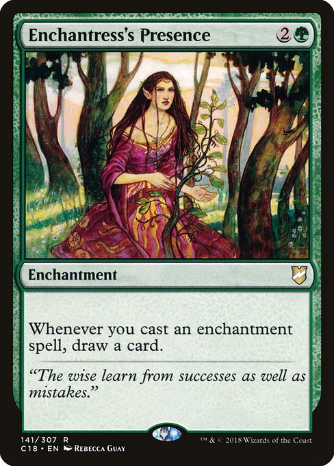 Enchantress's Presence (141) [Commander 2018]