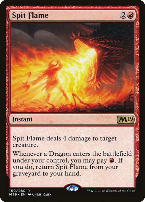 Spit Flame (160) [Core Set 2019]