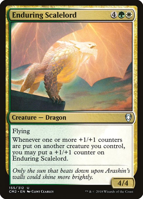 Enduring Scalelord (155) [Commander Anthology Volume II]