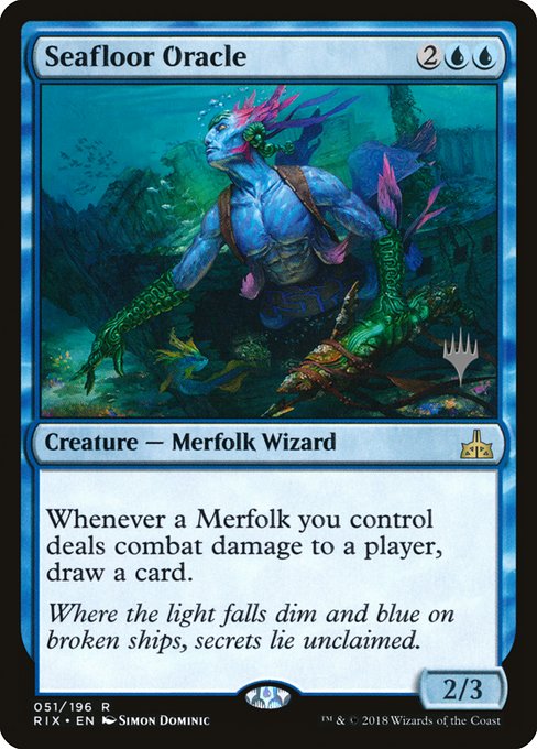 Seafloor Oracle (51p) [Rivals of Ixalan Promos]