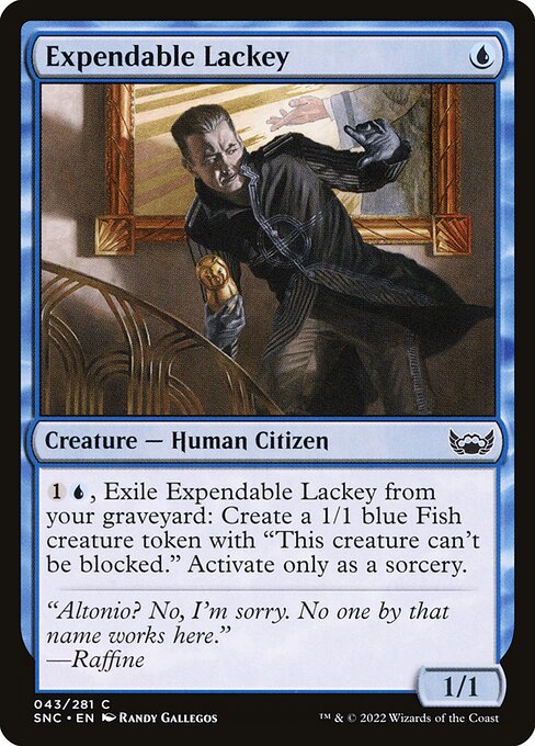Expendable Lackey (43) [Streets of New Capenna]