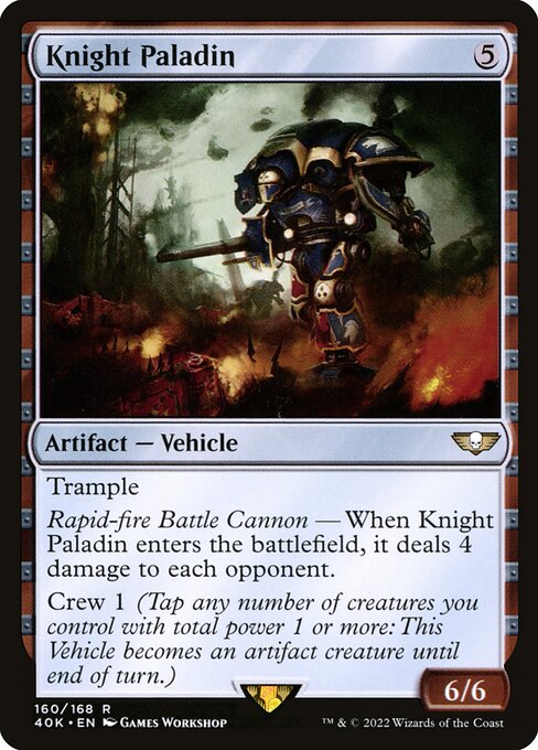 Knight Paladin (160) [Warhammer 40,000 Commander]