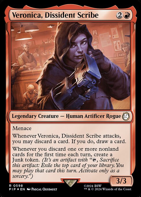 Veronica, Dissident Scribe (598) [Fallout]