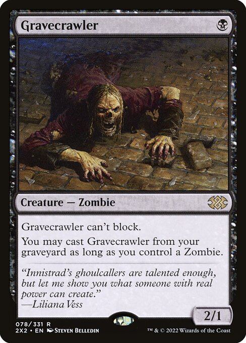 Gravecrawler (78) [Double Masters 2022]