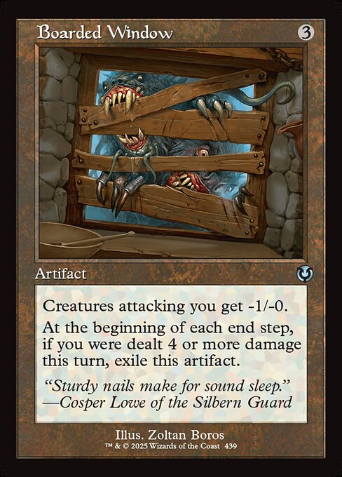 Boarded Window (439) [Innistrad Remastered]