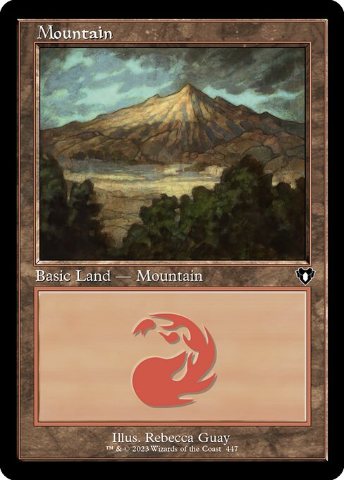 Mountain (447) [Commander Masters]
