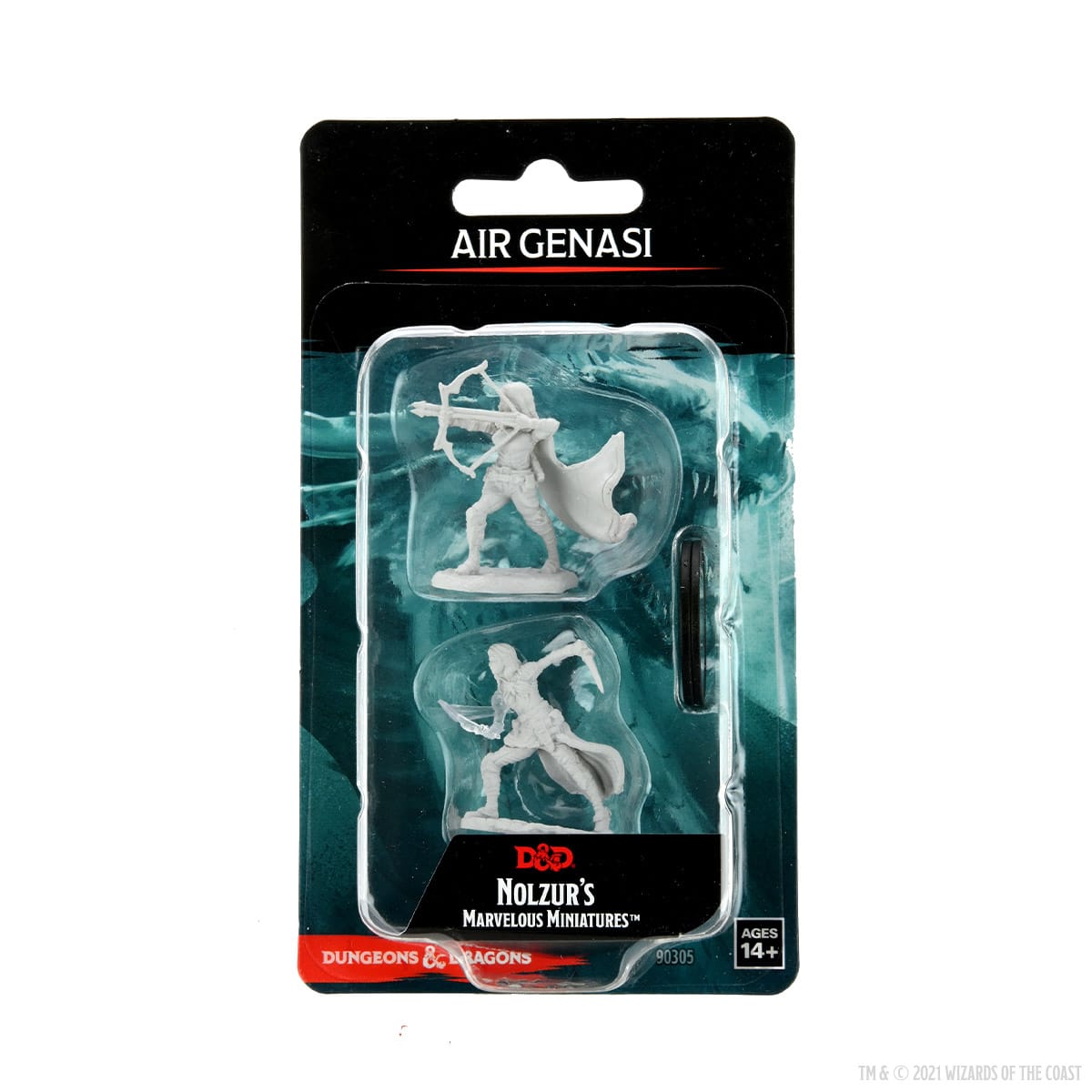 D&amp;D Nolzur’s Marvelous Miniatures: Air Genasi Female 90305 image 0
