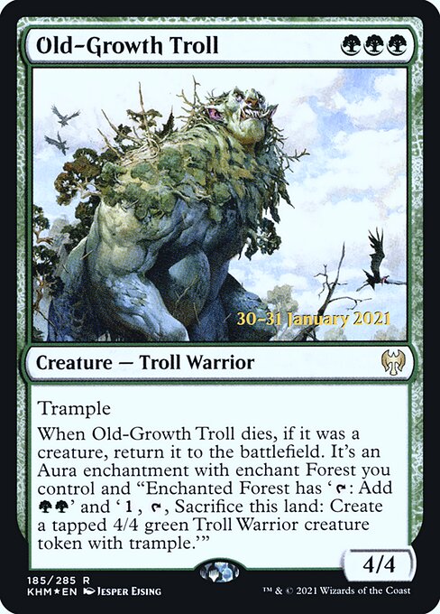 Old-Growth Troll (185s) [Kaldheim Promos]