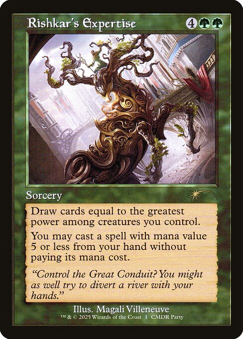 Rishkar's Expertise (1) [Wizards Play Network 2025]