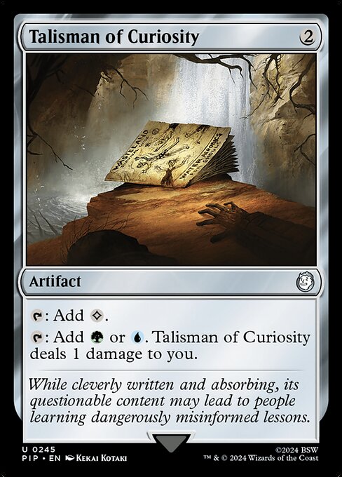 Talisman of Curiosity (245) [Fallout]