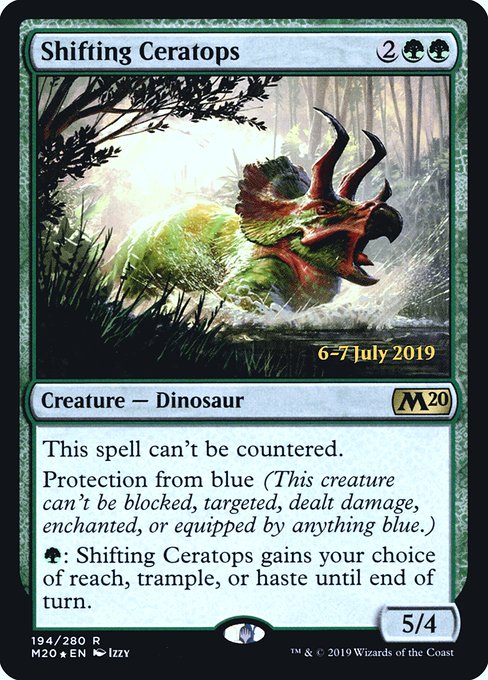 Shifting Ceratops (194s) [Core Set 2020 Promos]