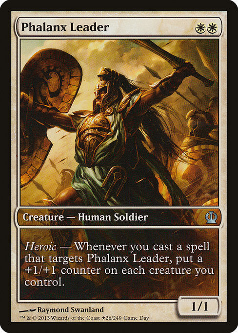 Phalanx Leader (26) [Theros Promos]
