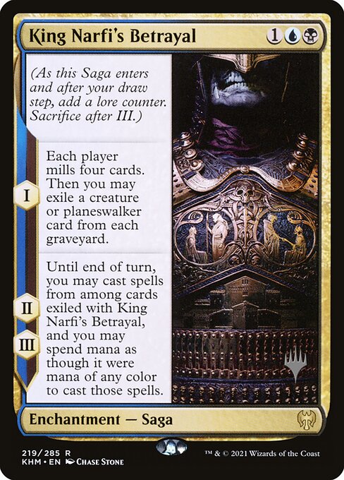 King Narfi's Betrayal (219p) [Kaldheim Promos]