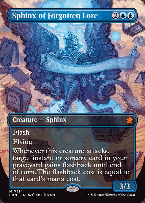Sphinx of Forgotten Lore (314) [Foundations]