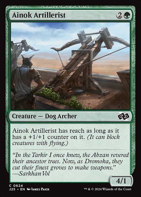 Ainok Artillerist (624) [Foundations Jumpstart]