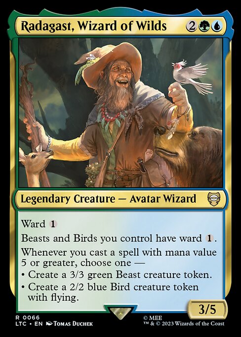 Radagast, Wizard of Wilds (66) [Tales of Middle-earth Commander]