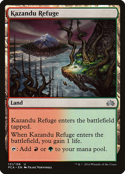 Kazandu Refuge (121) [Planechase Anthology]