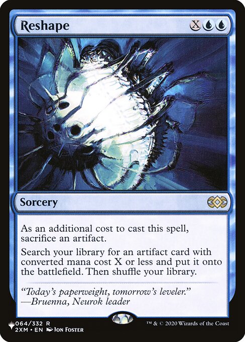 Reshape (2XM-64) [The List]