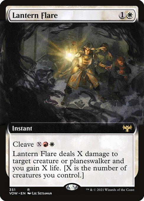 Lantern Flare (351) [Innistrad: Crimson Vow] [Extended Art]