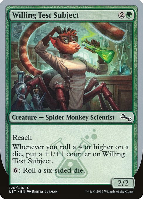 Willing Test Subject (126) [Unstable]